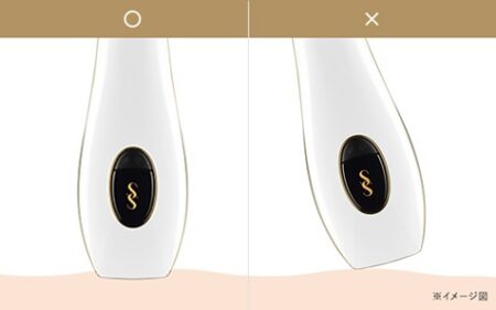 スムーズスキン　ピュアフィット　使い方　角度